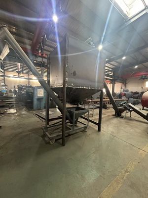 SPC Floor Recycling System Miller and Shadder