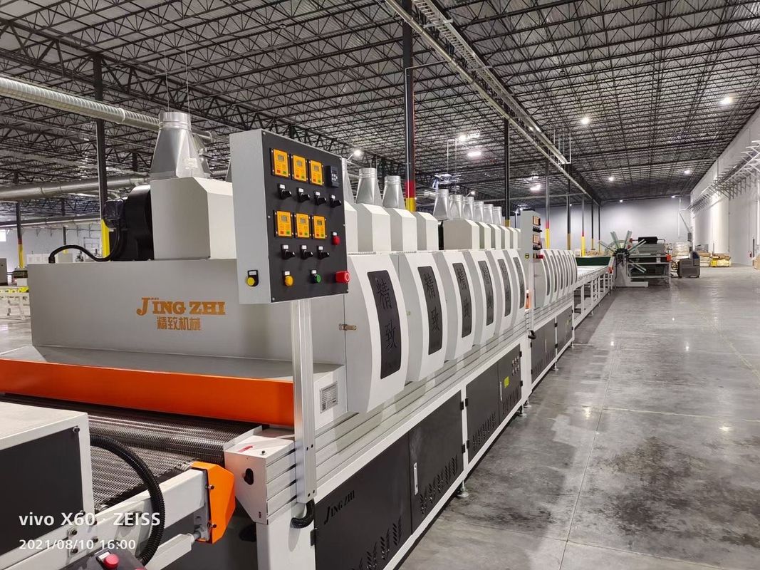 Paint Surface UV Wood Finishing Equipment Liquid Lamination Machine