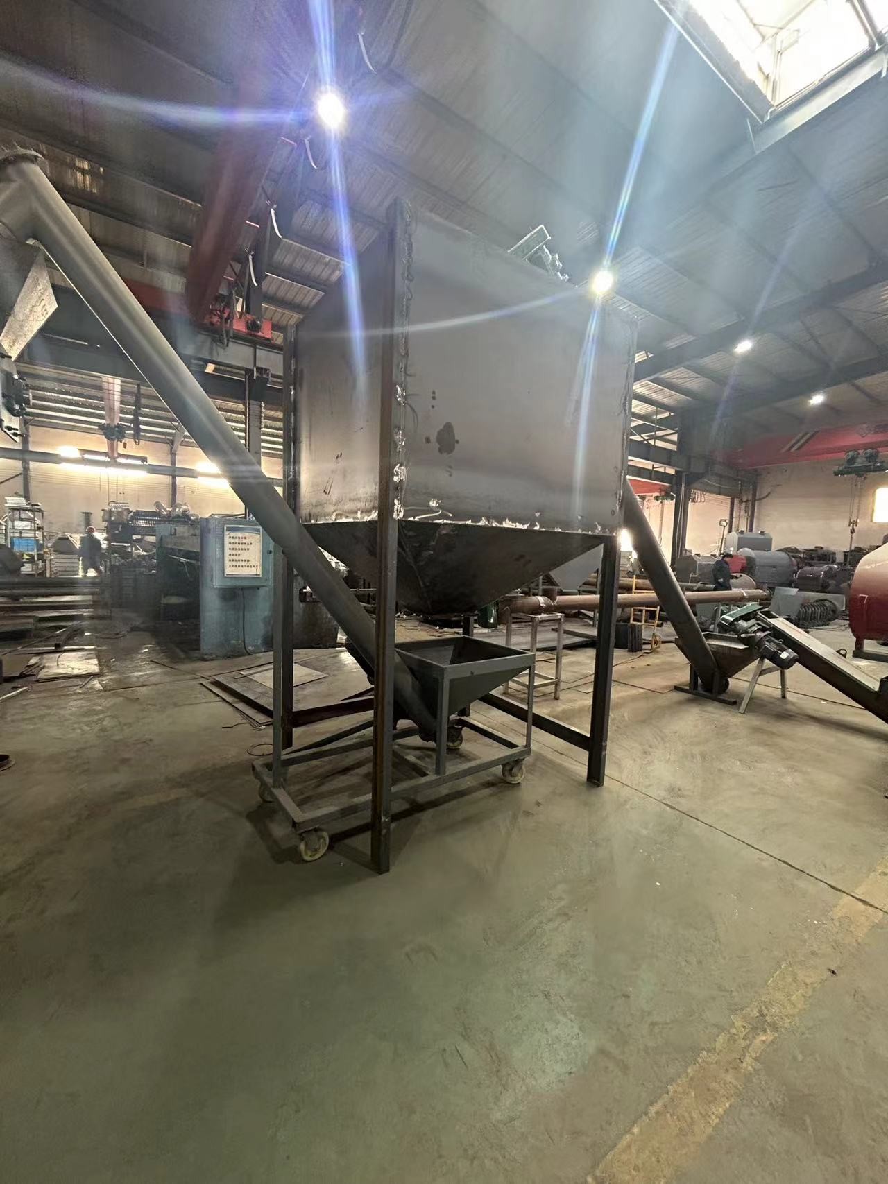 SPC Floor Recycling System Miller and Shadder