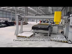 SPC & LVT UV rivestimento e linea di temperatura