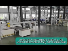 Linea di connessione della macchina di scanalatura del pavimento SPC