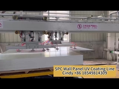 Linea di rivestimento UV dei pannelli murali SPC